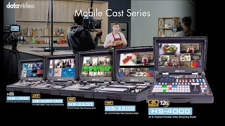 【Official】 Take Your Live Video Production Anywhere with Datavideo Mobile Cast HS Series [upl. by Siron517]