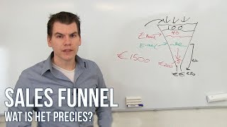 Sales funnel wat is het precies [upl. by Adnahsal]