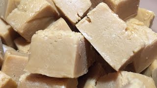 3 Ingredient Vanilla Fudge Recipe [upl. by Airasor]