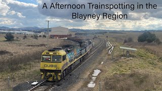 A Afternoon Trainspotting in the Blayney Region [upl. by Ahsitil579]