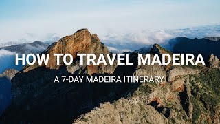 How to Travel Madeira in 7 Days  Travel Itinerary [upl. by Hgielar445]