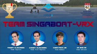 Team SINGABOATVRX  NTU  Virtual RobotX VRX Competition 2022  Task Solutions [upl. by Yentroc]