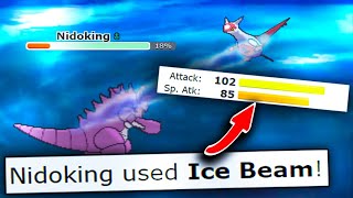 Why Nidoking Uses its Worse Stat [upl. by Nnyrat941]