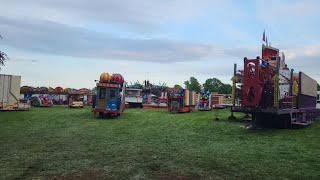 Scarrotts £2 Abington Park Funfair  Build Up [upl. by Pritchett505]