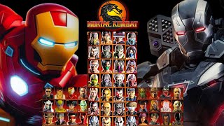 MORTAL KOMBAT 9  IRON MAN amp WAR MACHINE  TAG LADDER  GAMEPLAY 4K60FPS [upl. by Ethel]