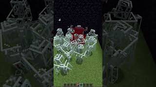 Can 15 glass golems kill Warden🙄 はいよろこんで shorts minecraft minecraftshorts [upl. by Dulcine262]