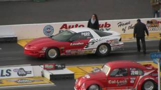 2011 NHRA Winternationals Super Stock Session 2 Part 1 [upl. by Myrta]