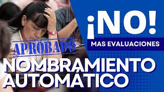 🔴⚠️ATENCION⚠️ NOMBRAMIENTO AUTOMATICO PARA CONTRATADOS [upl. by Augustina404]