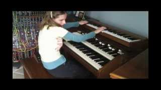 Rachel Flowers on the Modular Moog  intro by Keith Emerson [upl. by Okeim]