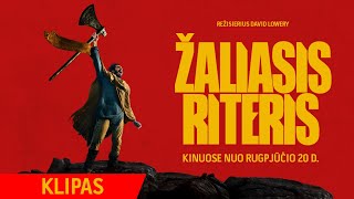 ŽALIASIS RITERIS The Green Knight Lithuanian clip [upl. by Sihon]