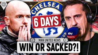 Neville Hints At Ten Hag Sack Date  Man United News [upl. by Nikral]