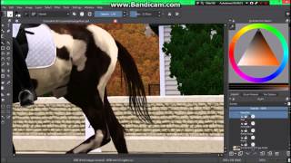 The Sims 3  Dressurturnier  Dressage competition Speededit 2 [upl. by Fugere]