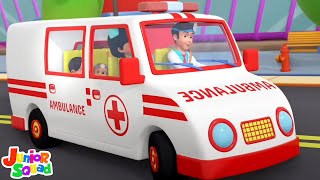 Wheels On The Ambulance and Rhymes for Babies by Junior Squad [upl. by Yuu]