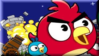 Angry Birds Cannon 2  Angry Birds Vs Bad Piggies  Angry Birds Game [upl. by Zigmund]