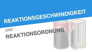 REAKTIONSGESCHWINDIGKEIT UND REAKTIONSORDNUNG  Chemie [upl. by Eenhat]