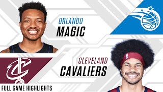 Orlando Magic at Cleveland Cavaliers  Full Game Highlights [upl. by Eceirtal]