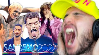 REAGISCO A SANREMO 2022 [upl. by Damicke]