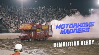 Motorhome Madness Demolition Derby 2022 [upl. by Cherise]