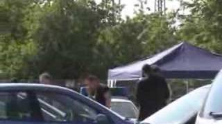 Erste Aufnahmen vom Tatort Polizistenmord am 25 April 2007 in Heilbronn [upl. by Aneba487]