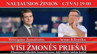 Visi Žmonės Priešai  GYVAI 20241104 [upl. by Thessa]