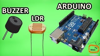 Arduino LDR Tutorial  LDR With Buzzer  Arduino UNO Project For Beginners [upl. by Stav708]