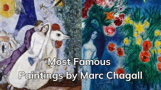 Most Famous Paintings by Marc Chagall [upl. by Garneau]