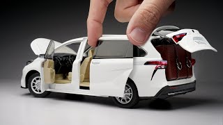 Unboxing of Toyota Sienna 2024 Diecast Model Car [upl. by Ennaus498]