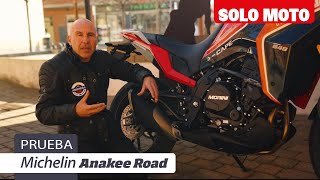 Michelin Anakee Road  Prueba  Review en español [upl. by Asirb]