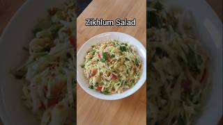 Zikhlum SaladSimple Cabbage Salad Recipesalad recipe mizo eisiam [upl. by Retloc479]