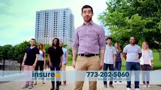 Free Quote  Insure on the Spot  Chicago Auto Insurance  773 2025060 [upl. by Euqinimod781]