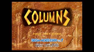 Sega Classics Collection Columns Music [upl. by Ydnab]