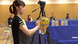 【ハイライト】長﨑美柚 vs 竹谷美涼｜アジア卓球選手権2024 兼 世界卓球2025 アジア大陸予選会 代表選手選考会 第1ステージ [upl. by Nayab685]