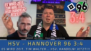 HSV  Hannover 96 34  Es wird Zeit Tim Walter … [upl. by Bibah]