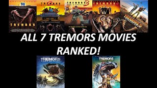 All 7 Tremors Movies Ranked Worst to Best W Tremors Shrieker Island [upl. by Buderus416]