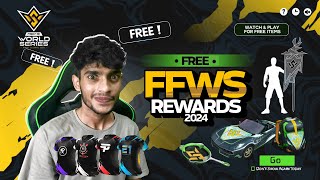 FFWS GRAND FINALS REWARDS 🇮🇳 Garena Free Fire [upl. by Hube439]