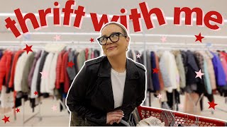 come thrift with me for my 2024 thrift wish list 🛒 IT WAS SO GOOD OMG [upl. by Alegnasor]