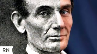 The Real Abraham Lincoln His Story amp Face Brought to Life with Motion and Color  Royalty Now [upl. by Kalagher]