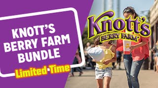 Knotts Berry Farm Ticket Bundle Limited Time Offer [upl. by Dorkus356]