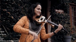 Katre En Vasal Vanthai  Roopa Revathi  Violin Cover  A R Rahman [upl. by Melville]