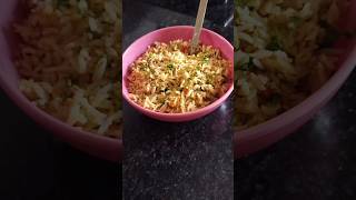 Chawal fry karne ka aasan tarika😋❤️shortsshortsfeed feedshorts youtubeindia youtubefyp [upl. by Esertal]