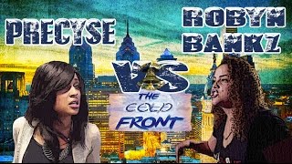 KLBL  Rap Battle  Precyse vs Robyn Bankz [upl. by Euhc]