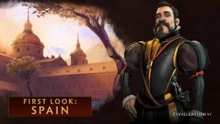 Civ 6 Spain Philip II Theme music Full [upl. by Airrat]