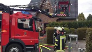 Nordenham Brand in Einfamilienhaus [upl. by Yenreit]