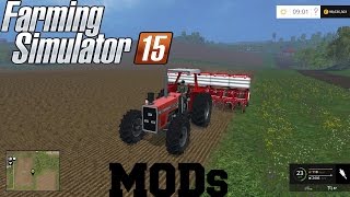 Farming Simulator 15 MODs  MF 295 e Plantadeira Stara Sfill 10000 [upl. by Akirderf680]