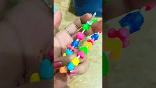 homemade bracelet mask and beads Shorte trending video👍♥️ [upl. by Ahtiekahs]