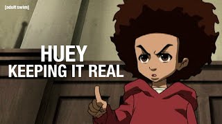 Huey Keeping It Real  The Boondocks  adult swim [upl. by Lorelei]