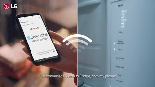 Experience the AllNew LG WiFi Convertible Refrigerator Range From Double Door to SidebySide [upl. by Bruner603]