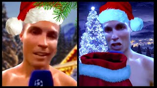 Cristiano Ronaldo Siuuu but Christmas songs [upl. by Nylaroc261]