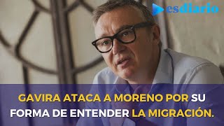 Gavira ataca a Moreno por su forma de entender la migración [upl. by Akiemehs]