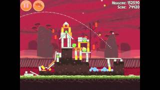 Angry Birds Seasons Year of the Dragon 16 Walkthrough 2012 3 Star [upl. by Nagle362]